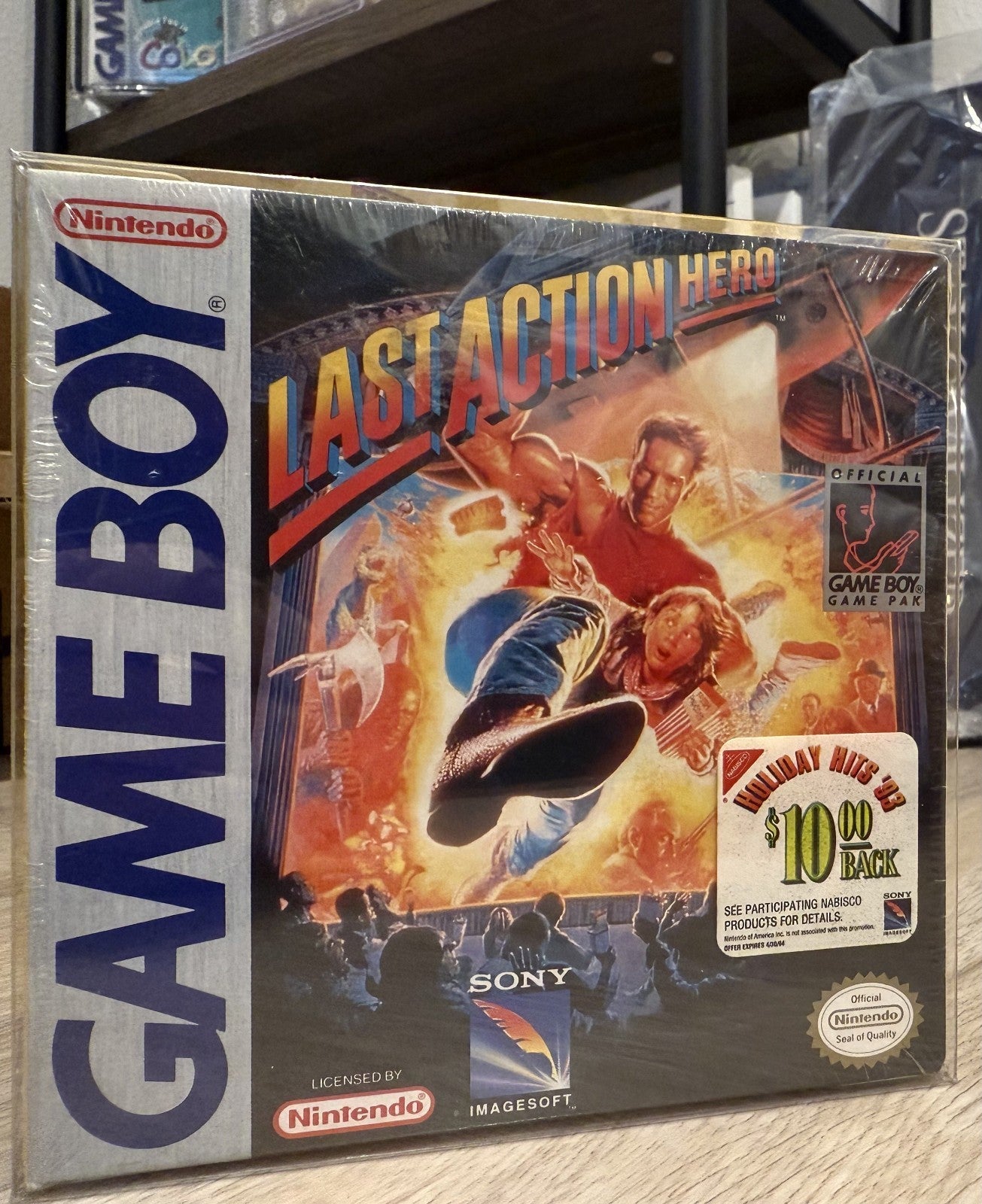 Last Action Hero Nintendo Game Boy Sealed - Includes Collectors Box