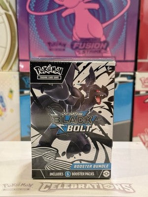 Pokemon TCG Black Bolt Booster Bundle - Sealed 6 packs
