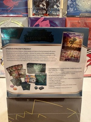 Pokemon Twilight Masquerade Elite Trainer Box ETB Sealed