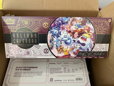 NEW Pokemon 2025 Holiday Calendar New Sealed IN HAND