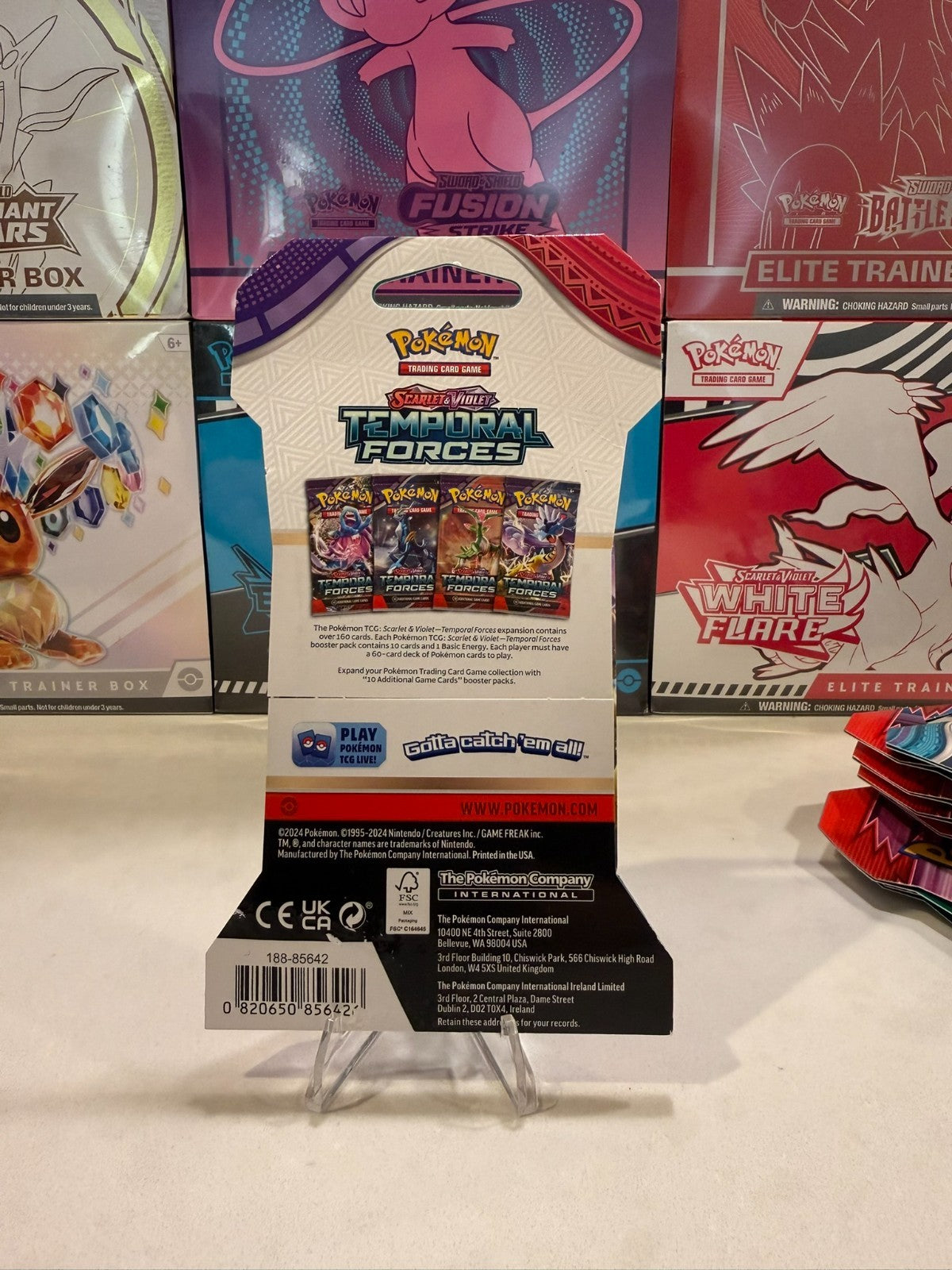 Pokémon TCG: Temporal Forces Sleeved Booster Pack (Random Art)