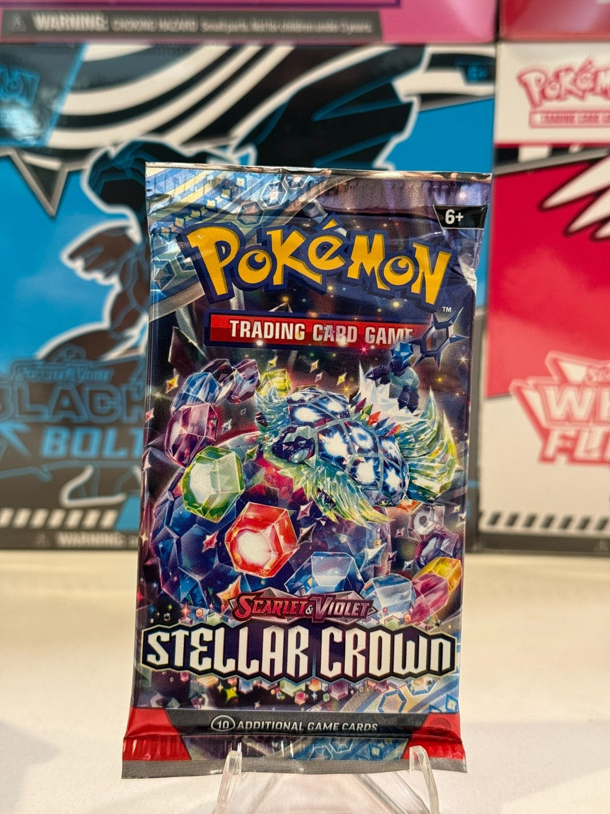Pokémon TCG: Stellar Crown Booster Pack (Random Art)