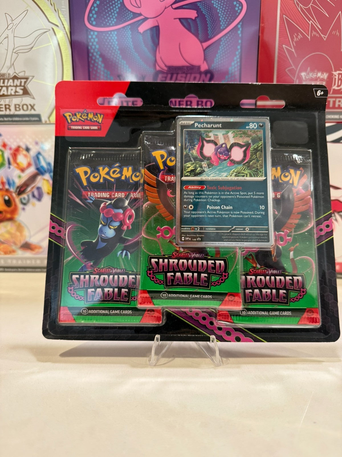 Pokémon TCG: Shrouded Fable 3 Booster Blister Pack w/ promo