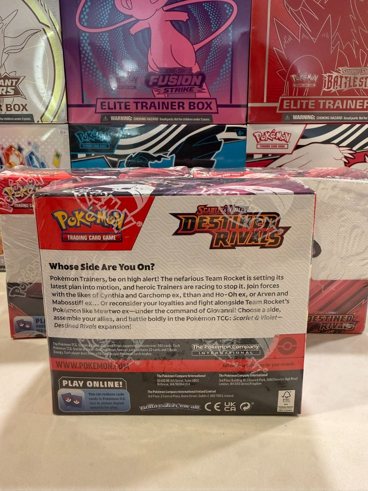 Pokémon TCG: Destined Rivals Booster Box (NEW, FACTORY SEALED)