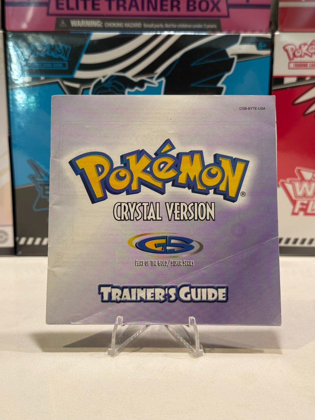 Authentic Pokémon Crystal (Nintendo Game Boy) - CIB Complete - Tested Working