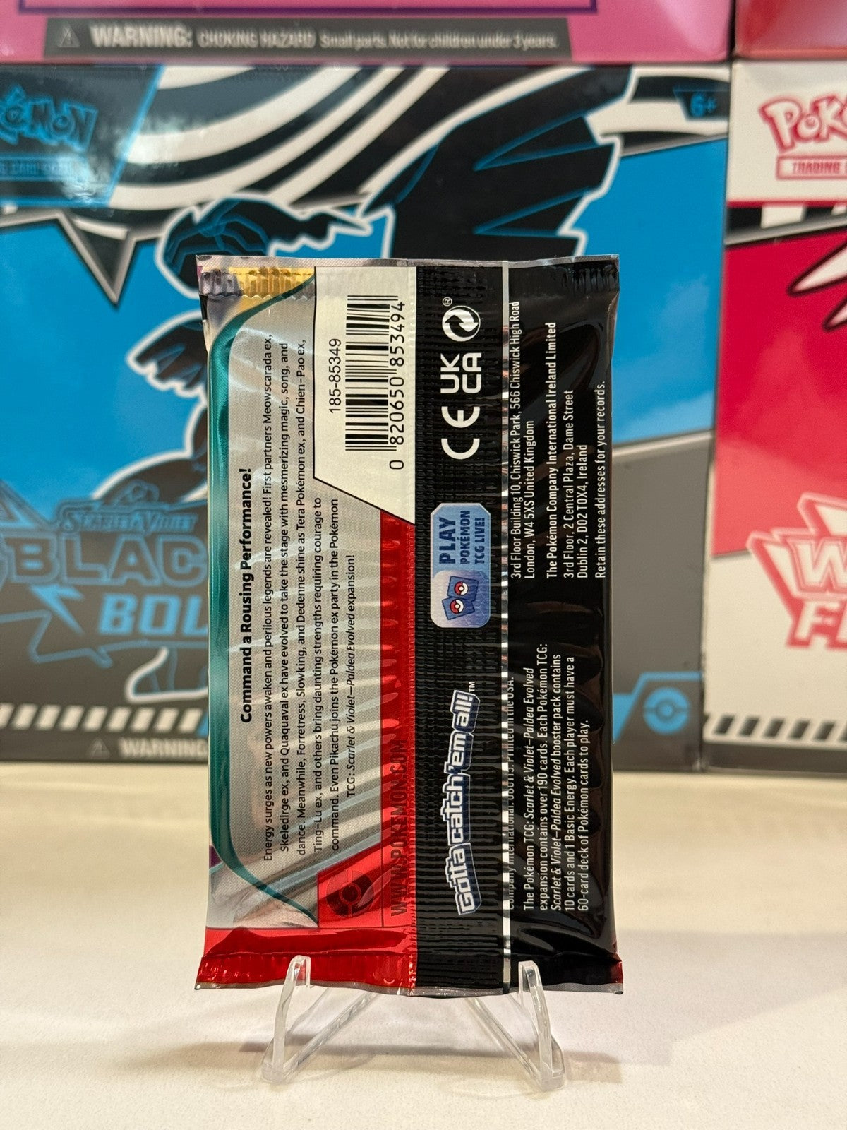 Pokémon TCG: Paldea Evolved Booster Pack (Random Art)
