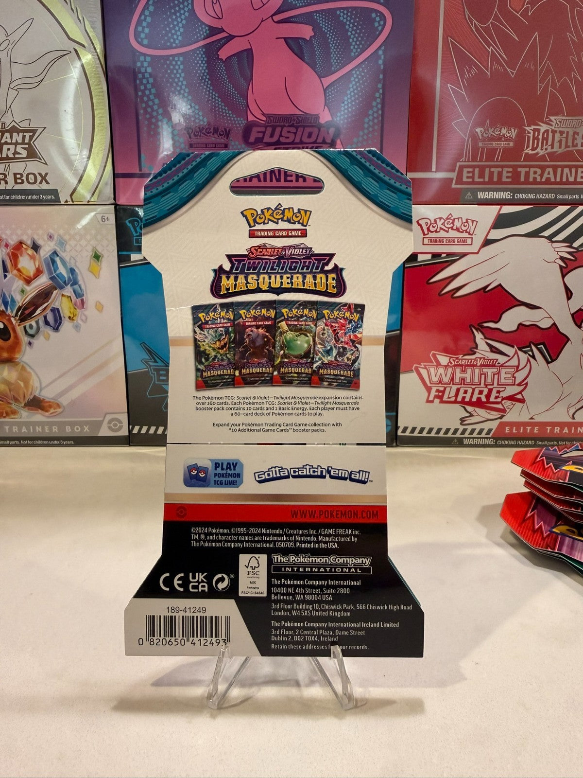Pokémon TCG: Twilight Masquerade Sleeved Booster Pack (Random Art)