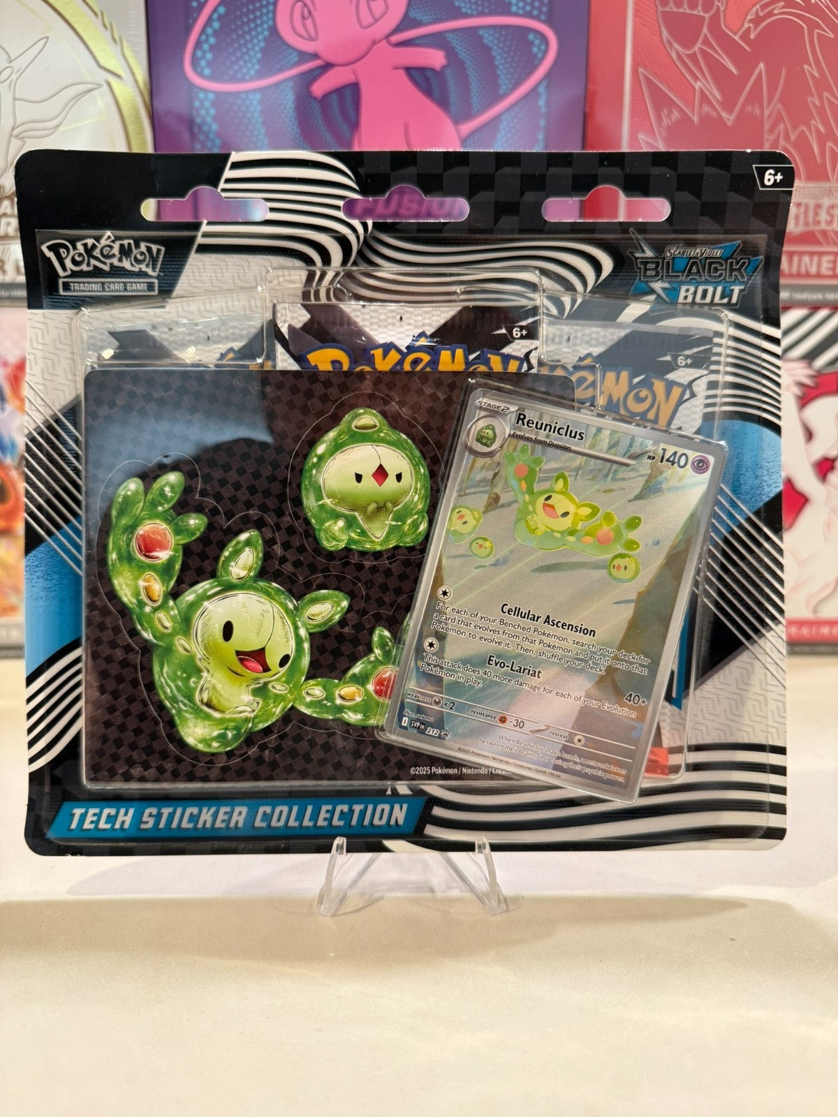 Pokémon TCG: Black Bolt Tech Sticker Collection - (BRAND NEW, SEALED)