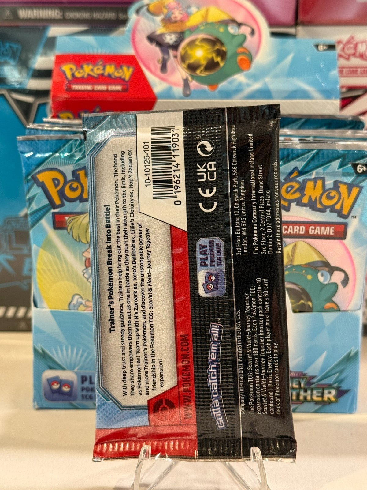 Pokémon TCG: Journey Together Booster Pack (Random Art)