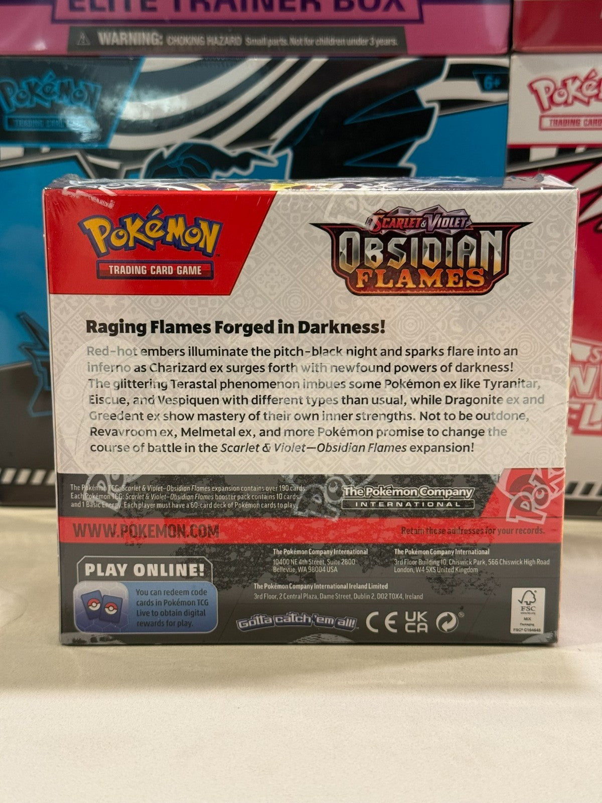 Pokémon TCG: Obsidian Flames Booster Box (NEW, FACTORY SEALED)