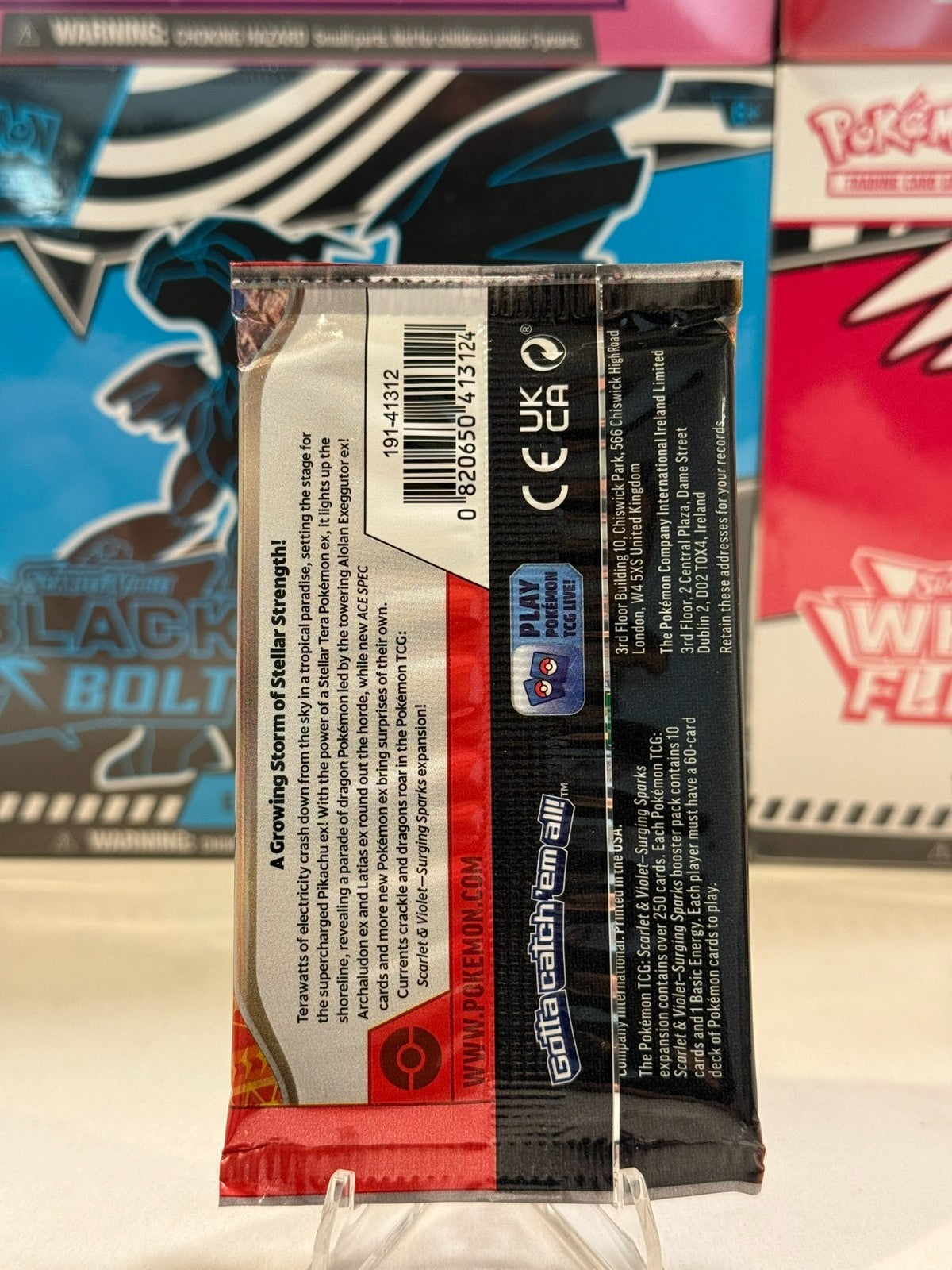 Pokémon TCG: Surging Sparks Booster Pack (Random Art)