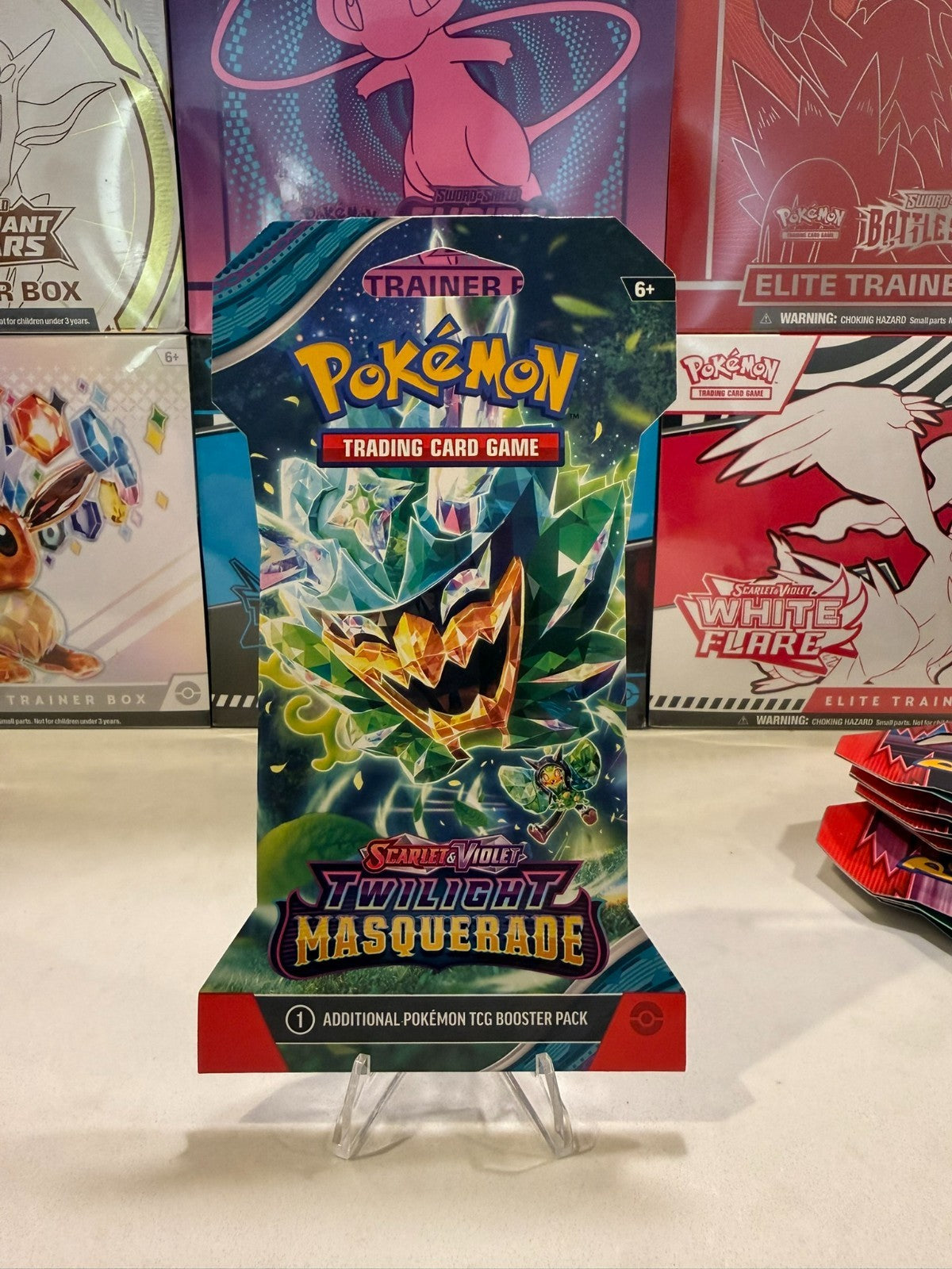 Pokémon TCG: Twilight Masquerade Sleeved Booster Pack (Random Art)