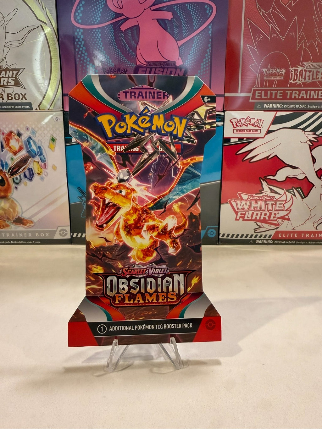 Pokémon TCG Obsidian Flames Sleeved Booster Pack (Random Art)