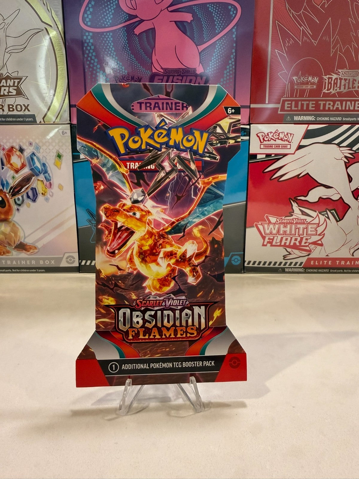 Pokémon TCG Obsidian Flames Sleeved Booster Pack (Random Art)