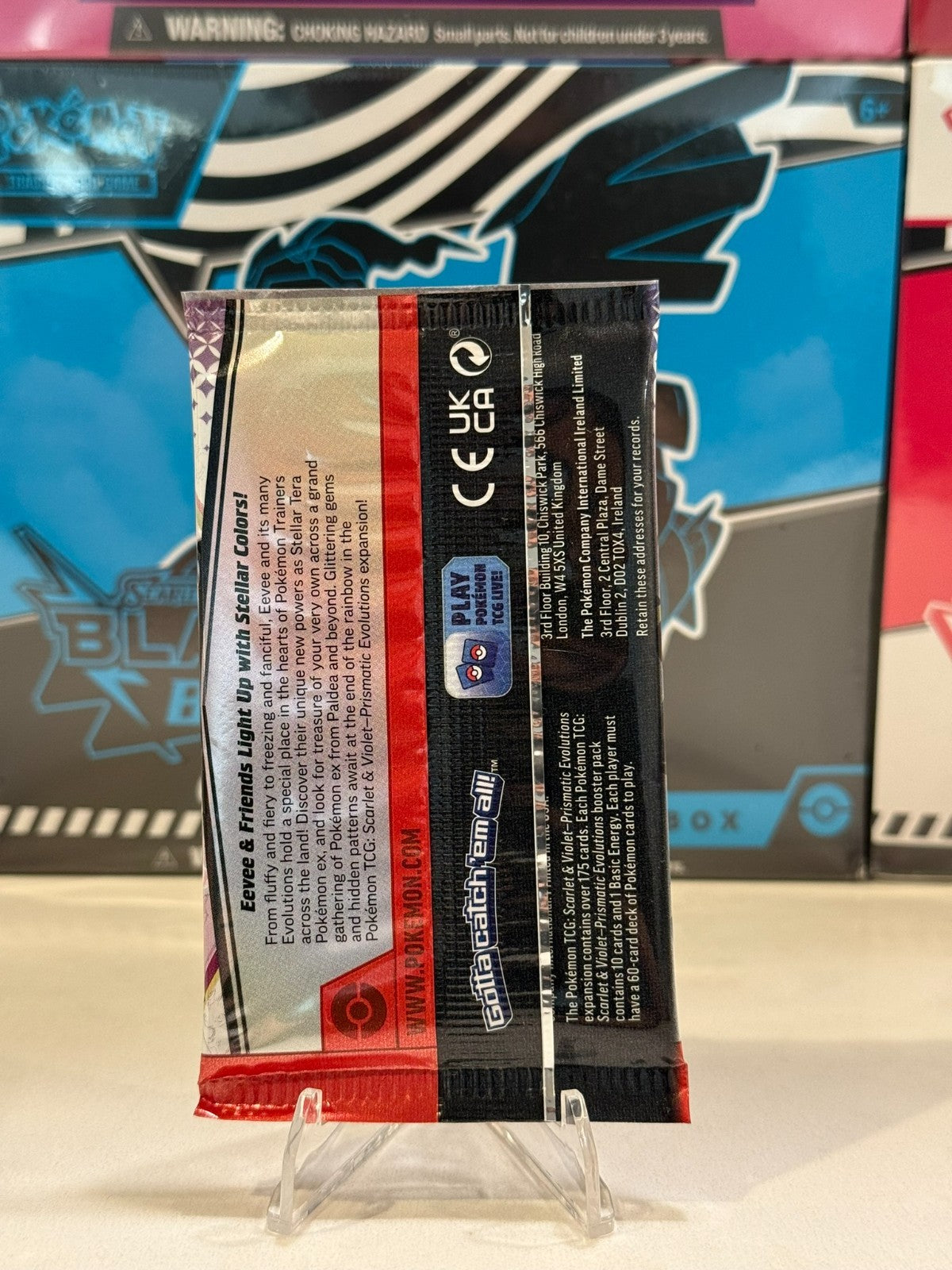 Pokémon TCG Prismatic Evolutions Booster Pack (Random Art)