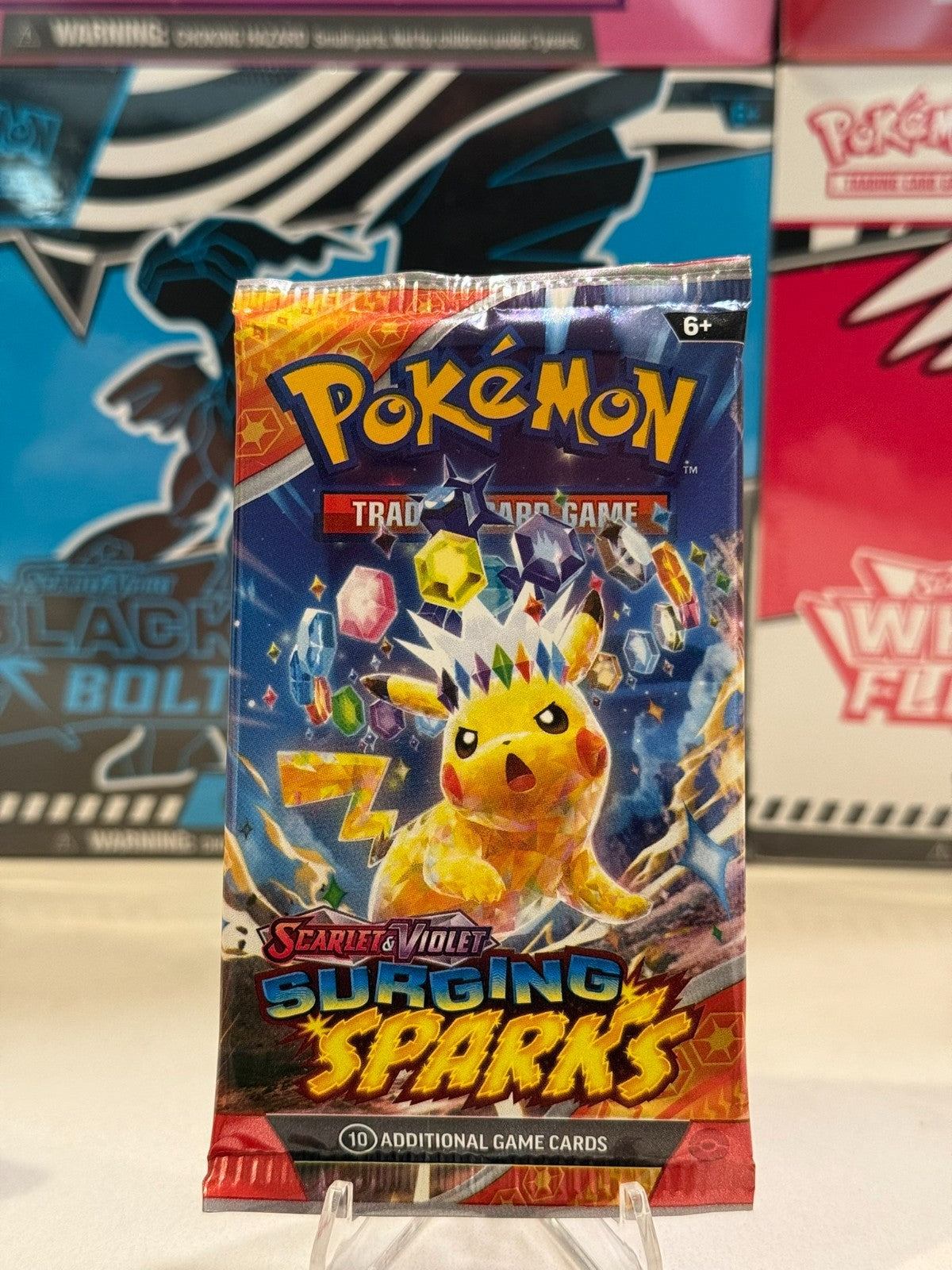 Pokémon TCG: Surging Sparks Booster Pack (Random Art)