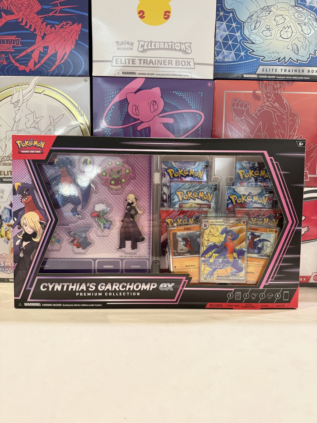 Pokémon Cynthia's Garchomp ex Premium Collection (NEW, SEALED)