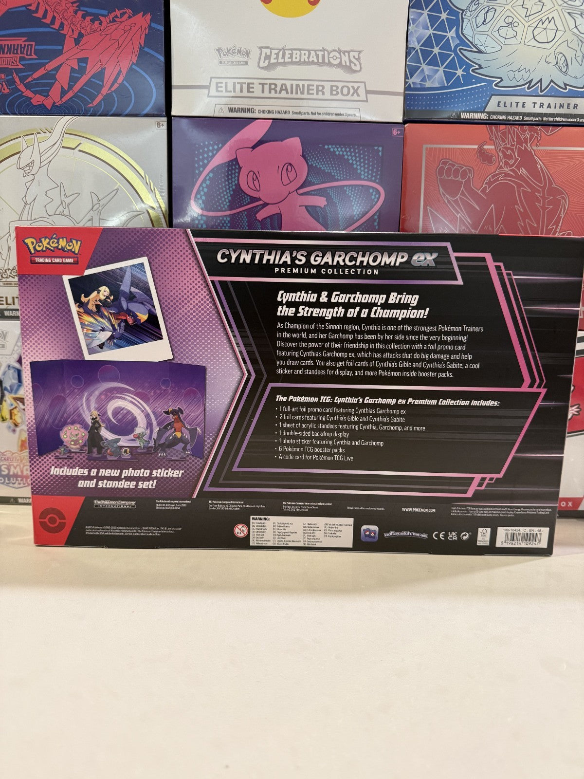 Pokémon Cynthia's Garchomp ex Premium Collection (NEW, SEALED)