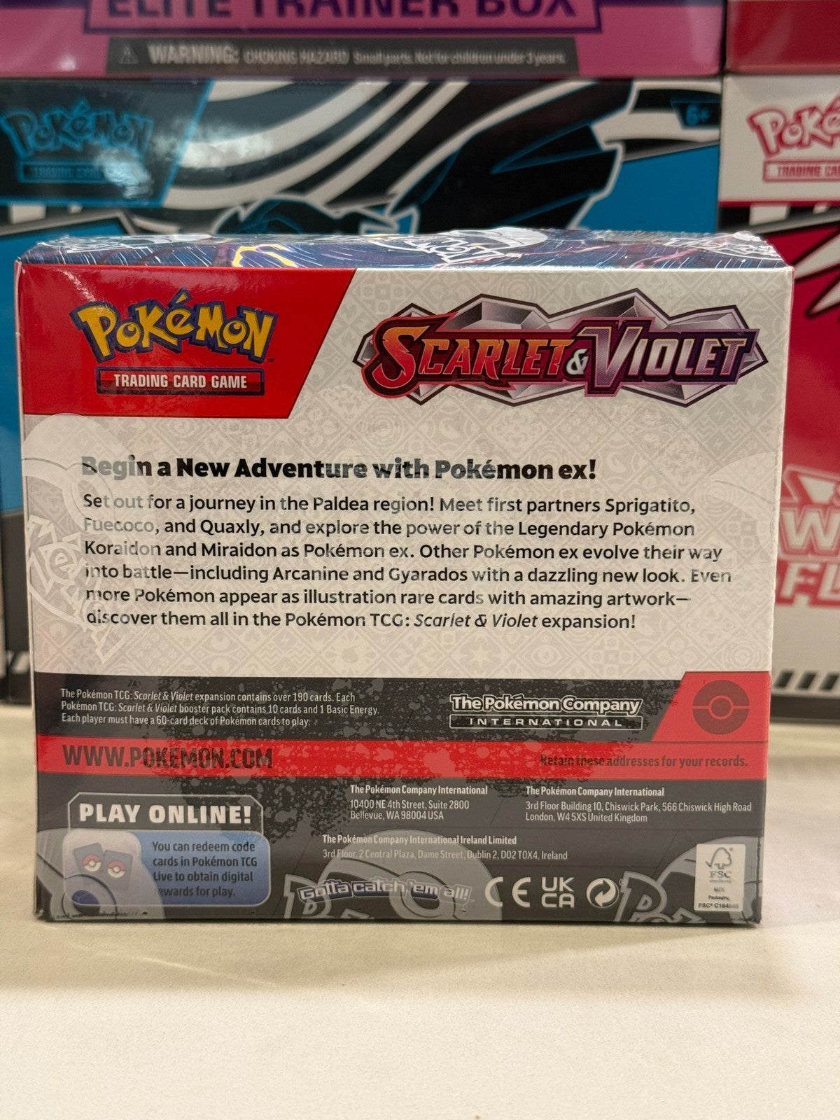 Pokémon TCG: Scarlet & Violet Booster Box (NEW, FACTORY SEALED)
