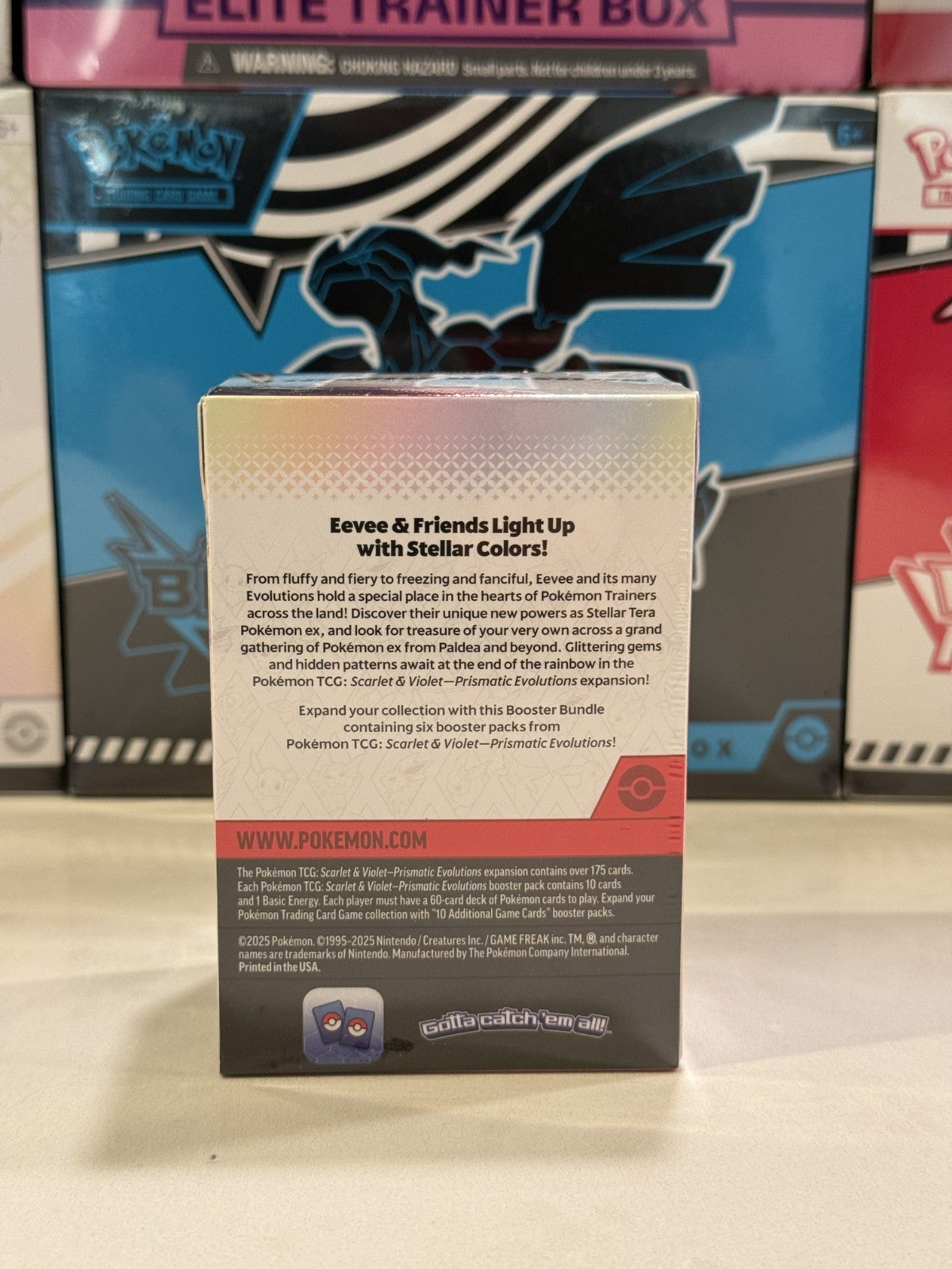 Pokémon Prismatic Evolutions SEALED Booster Bundle