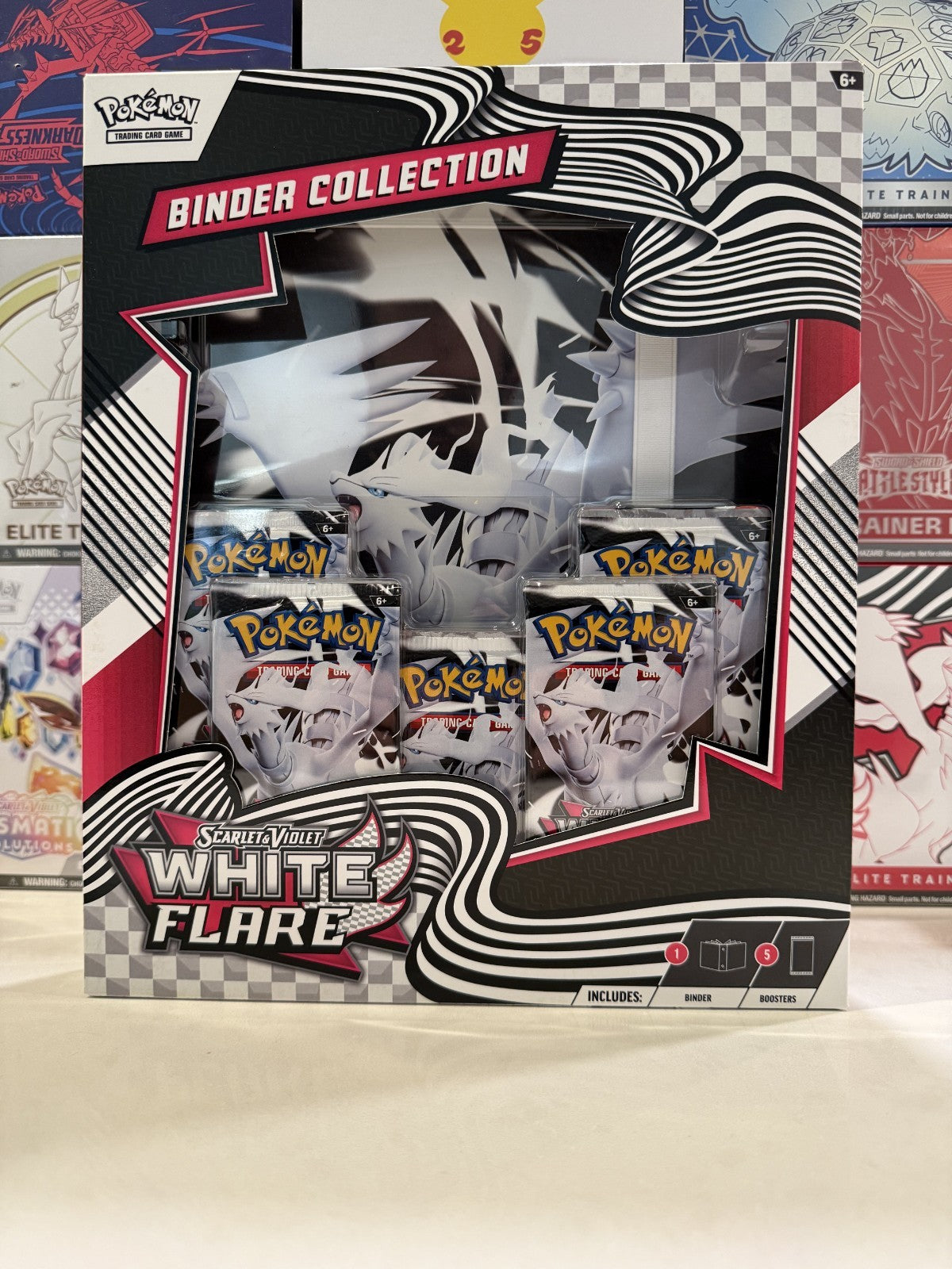 Pokémon White Flare Binder Collection (NEW, SEALED)