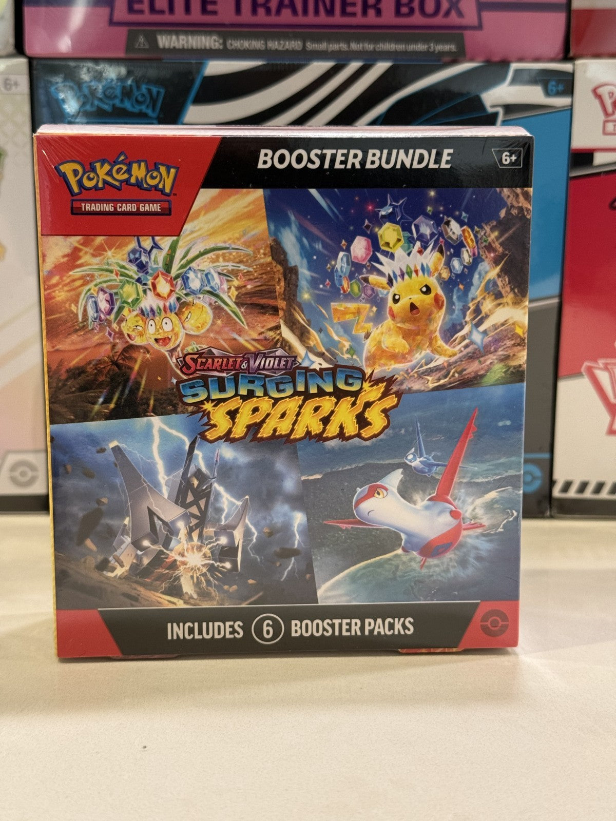 Pokémon Surging Sparks Booster Bundle (NEW, SEALED)