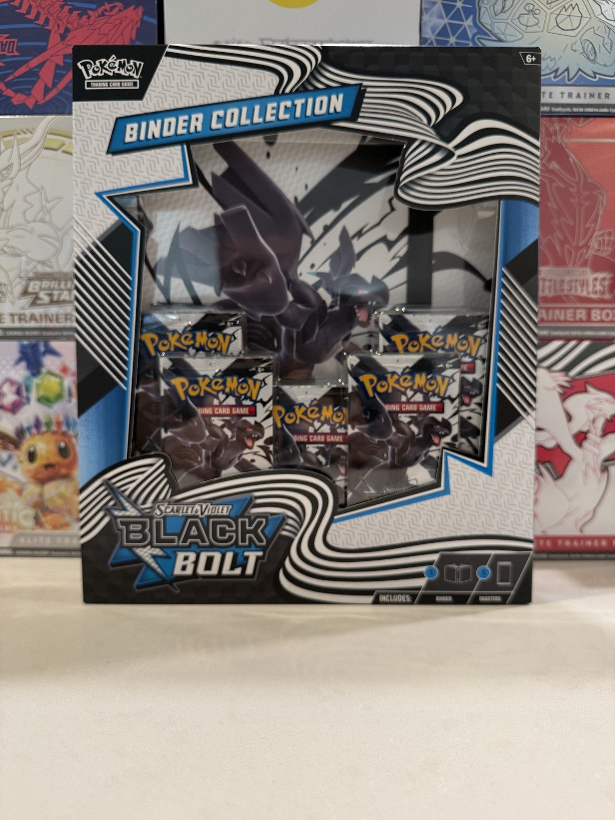 Pokémon Black Bolt Binder Collection (NEW, SEALED)