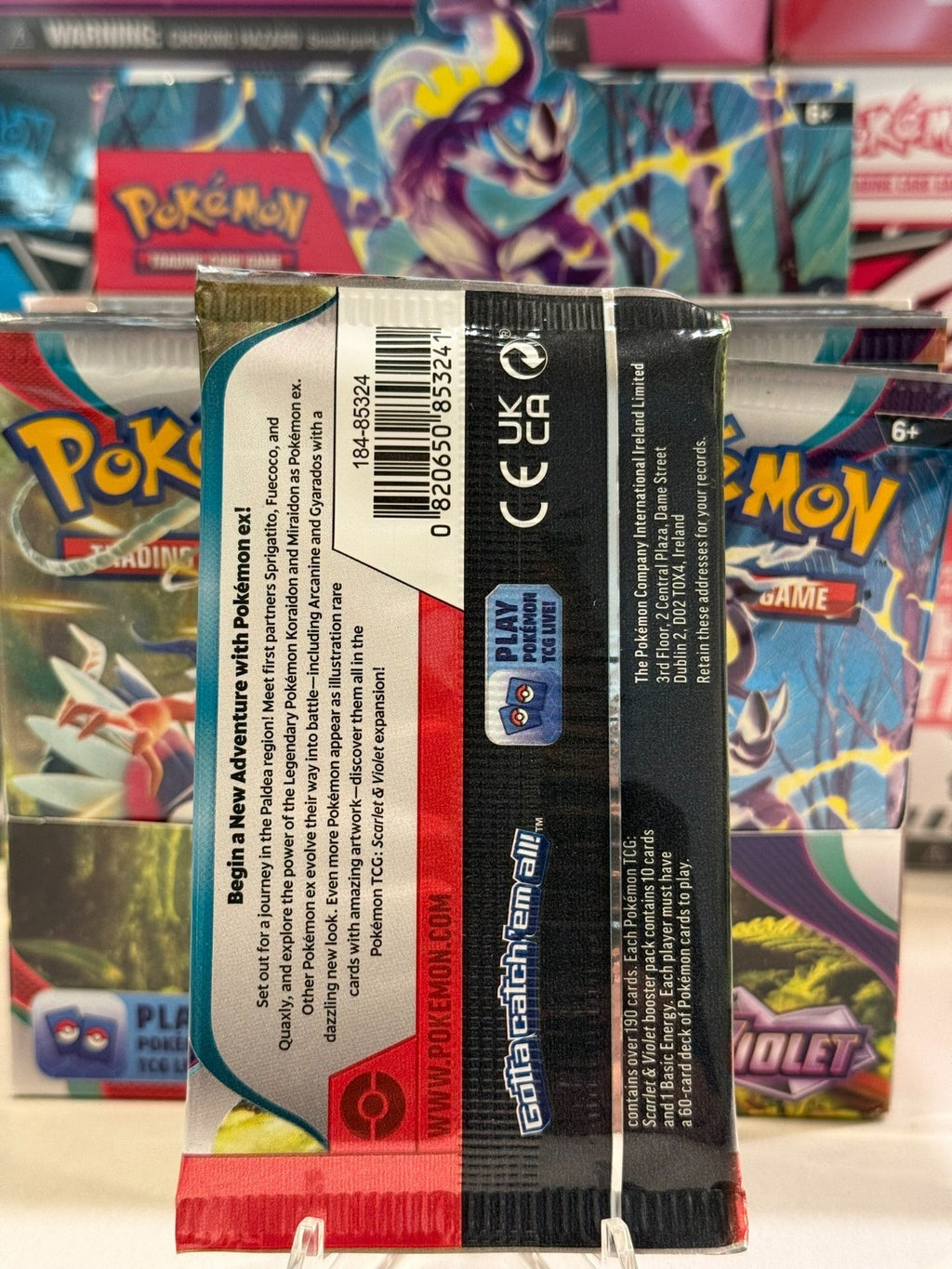 Pokémon TCG: Scarlet and Violet Base Set Booster Pack (Random Art)