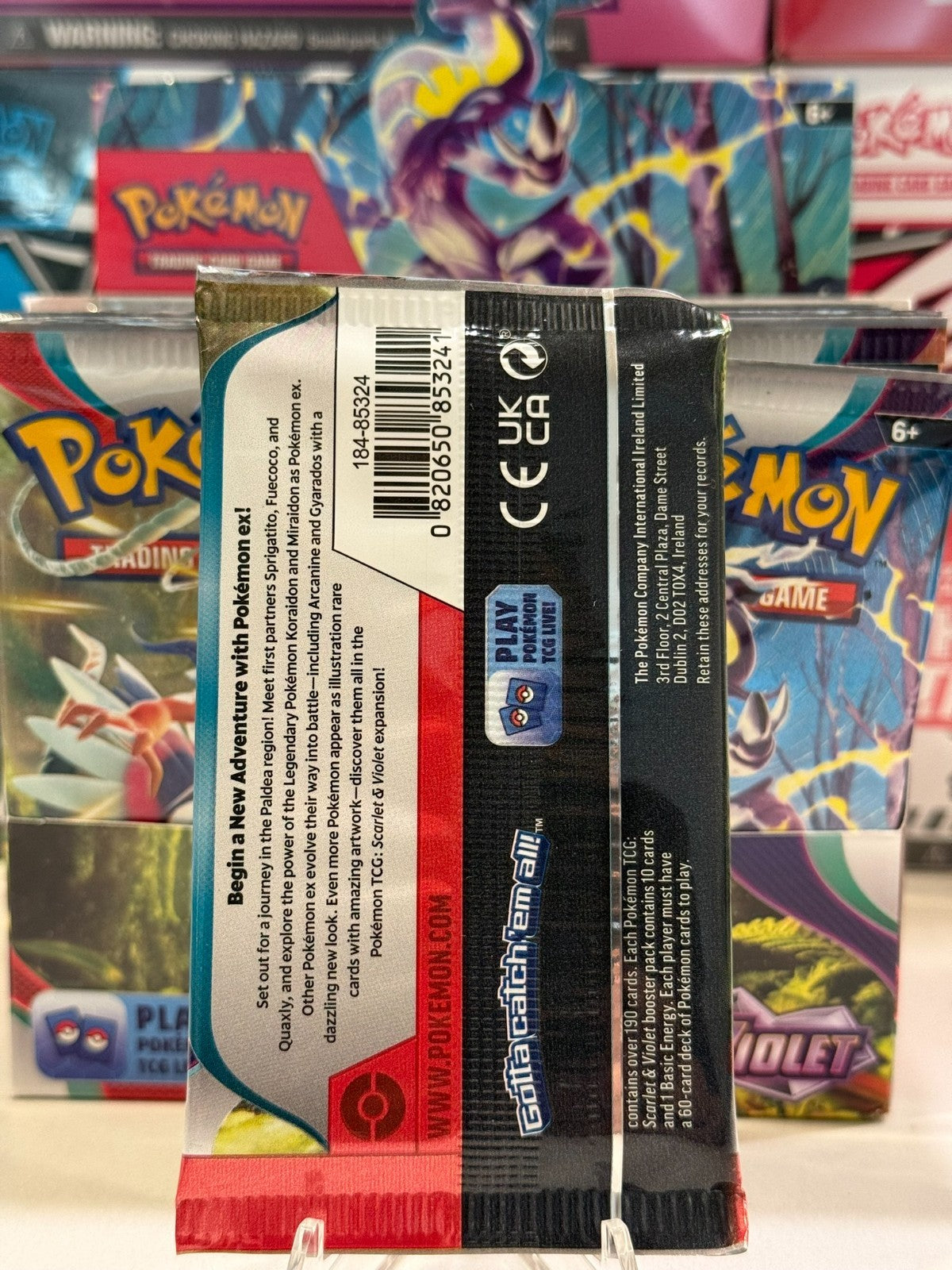 Pokémon TCG: Scarlet and Violet Base Set Booster Pack (Random Art)