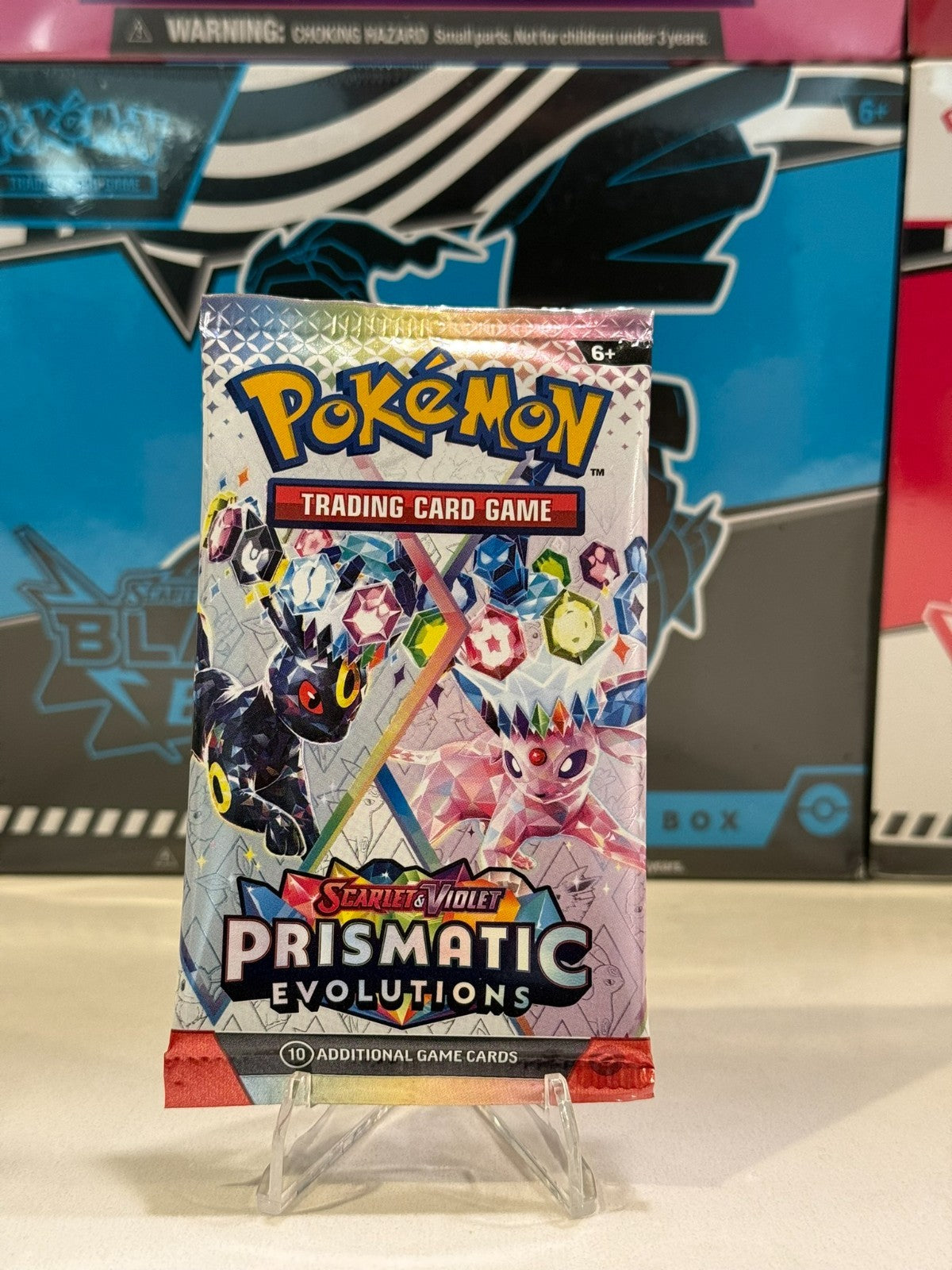 Pokémon TCG Prismatic Evolutions Booster Pack (Random Art)
