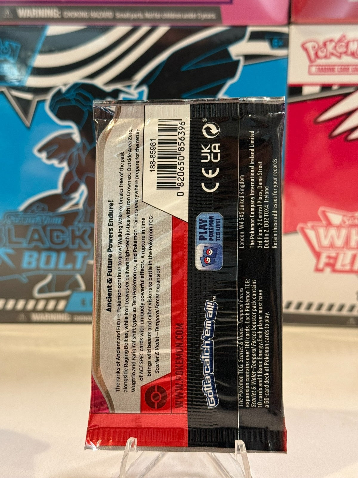 Pokémon TCG: Temporal Forces Booster Pack (Random Art)