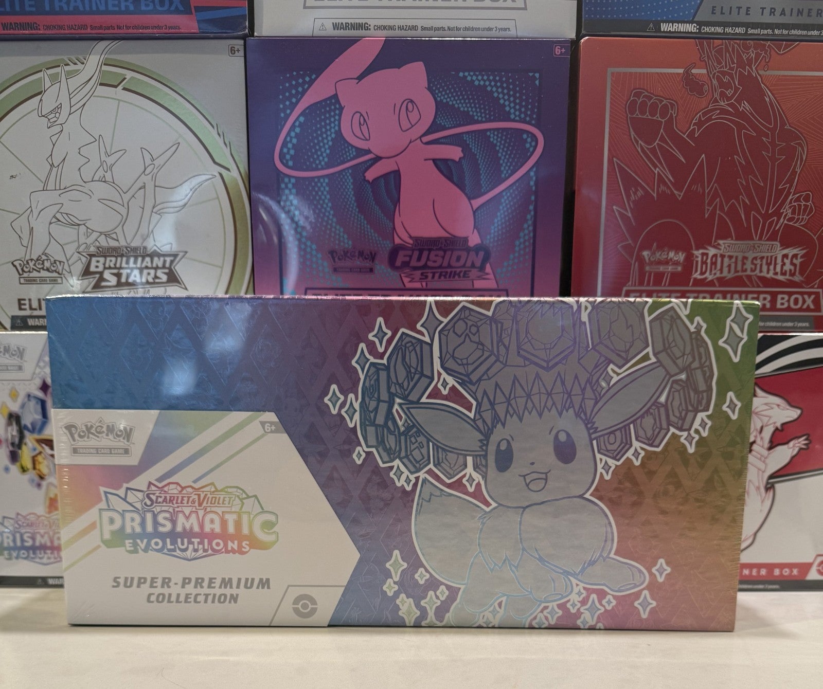 Pokemon TCG Prismatic Evolutions Super-Premium Collection - Factory Sealed