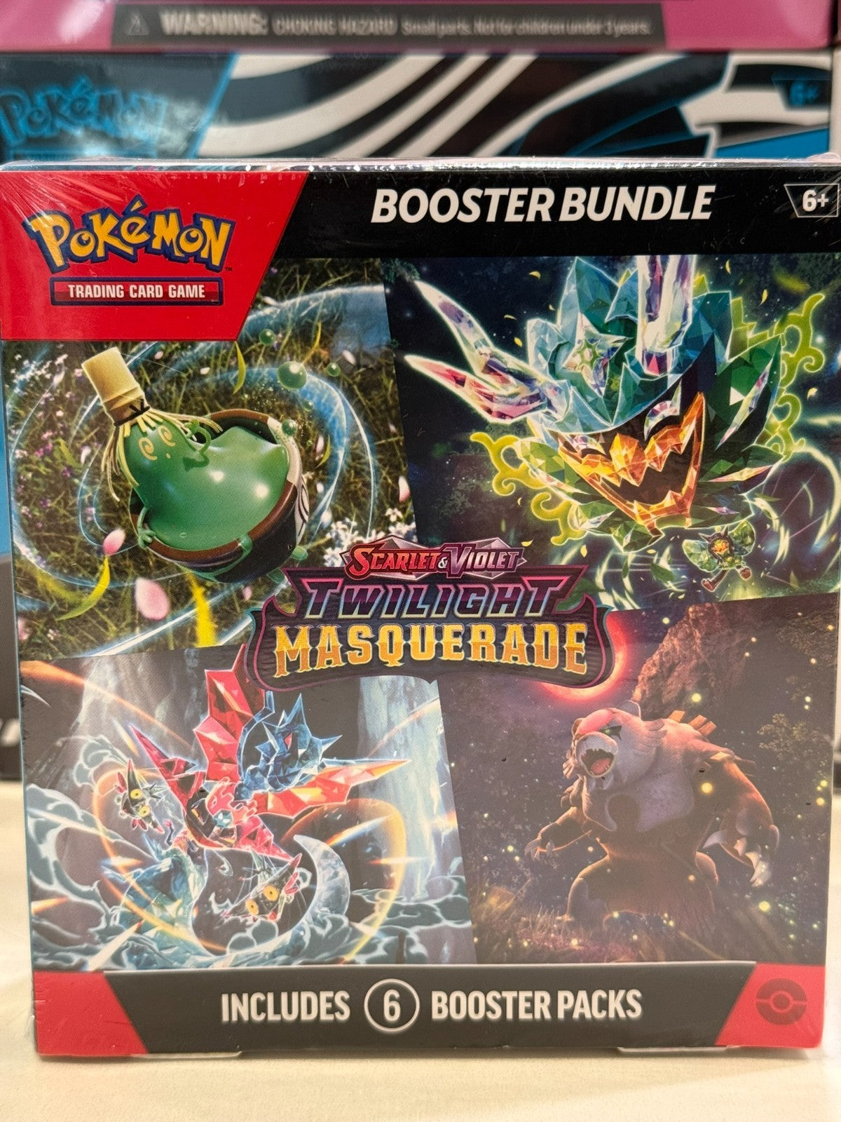 Pokémon TCG:  Twilight Masquerade Booster Bundle - 6 Packs