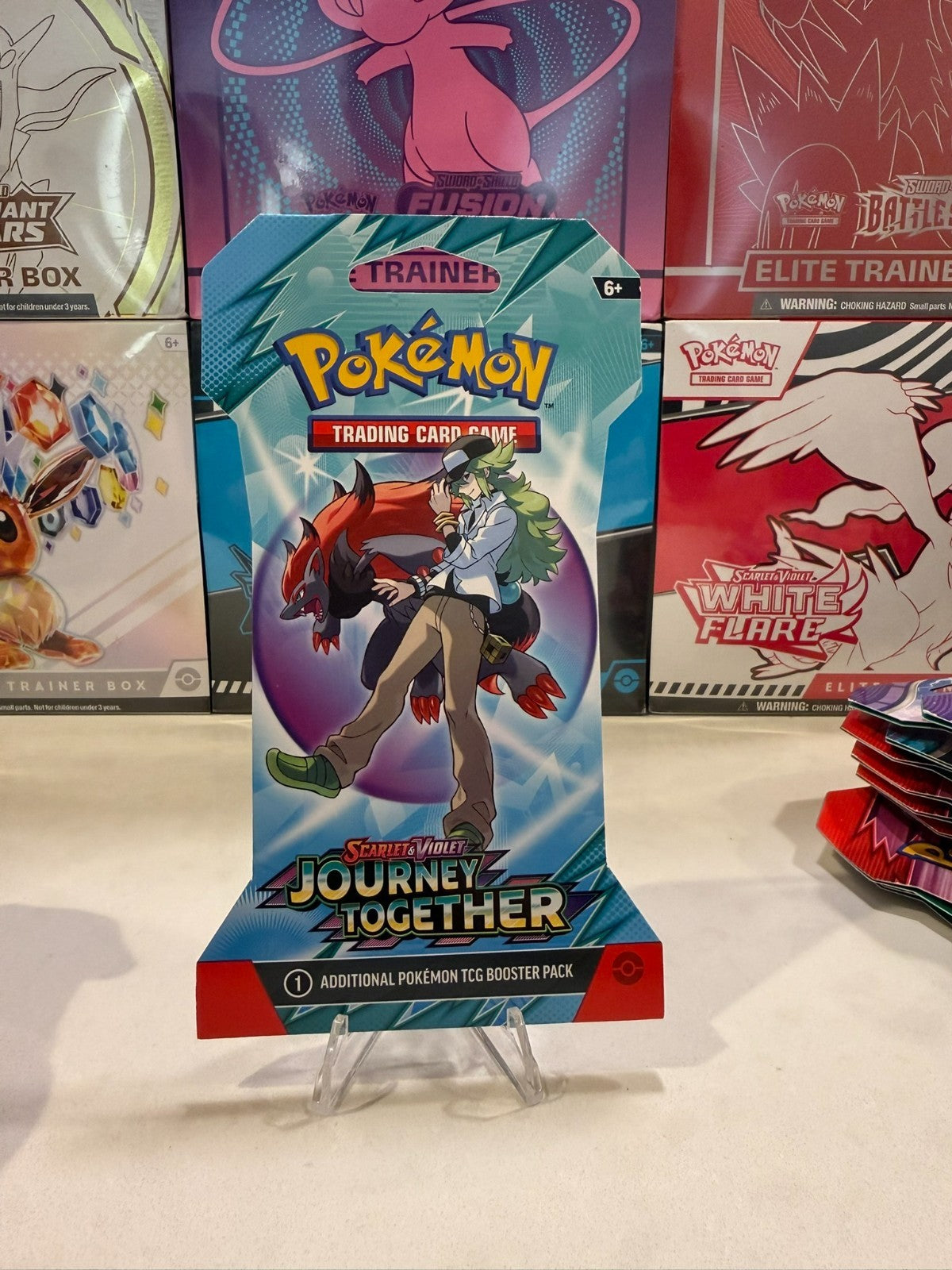 Pokémon TCG: Journey Together Sleeved Booster Pack - 10 Cards (Random Art)