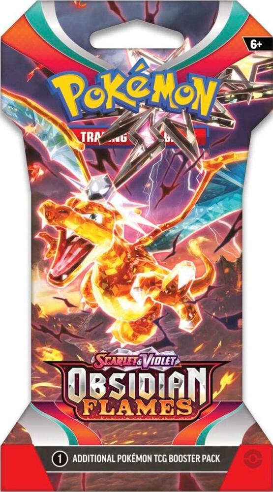 Pokémon TCG Obsidian Flames Sleeved Booster Pack (Random Art)