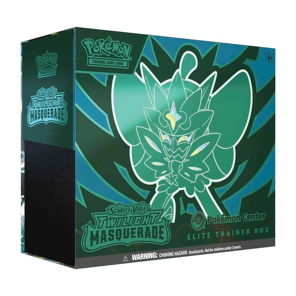 Pokémon TCG: Twilight Masquerade Pokémon Center Elite Trainer Box (Exclusive) - SV06: Twilight Masquerade (TWM)