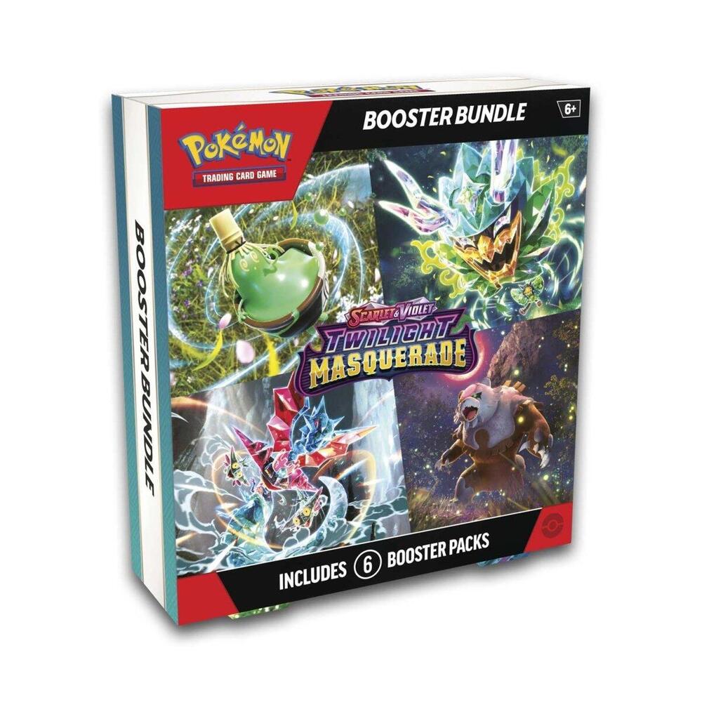 Pokémon TCG:  Twilight Masquerade Booster Bundle - 6 Packs