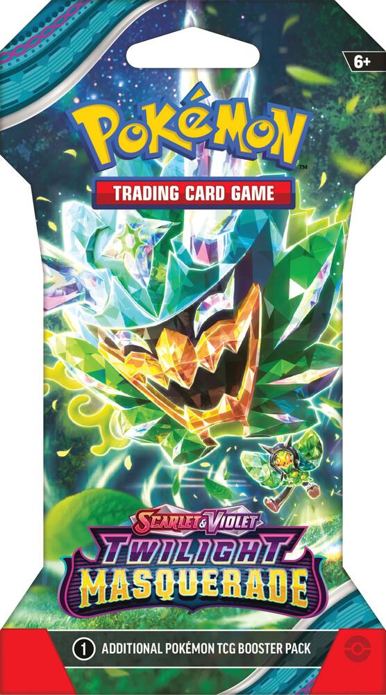 Pokémon TCG: Twilight Masquerade Sleeved Booster Pack (Random Art)