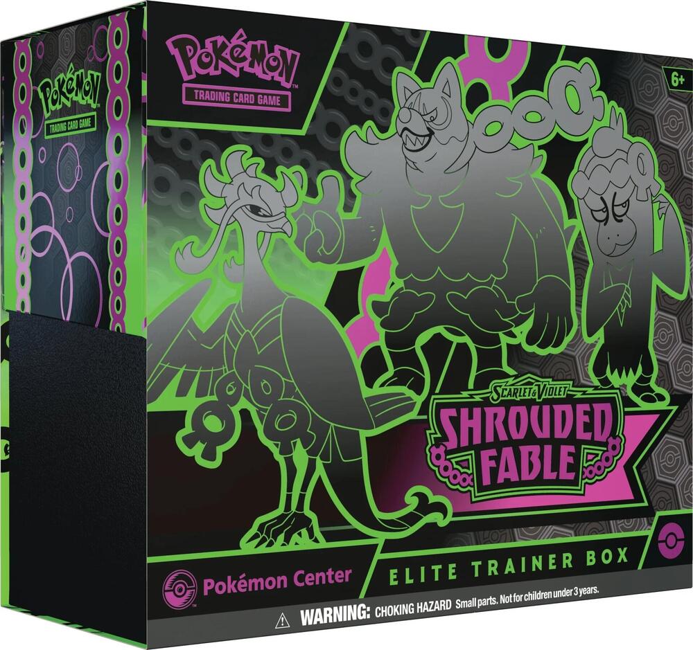Pokémon TCG: Shrouded Fable Pokémon Center Elite Trainer Box (Exclusive) - SV: Shrouded Fable (SFA)