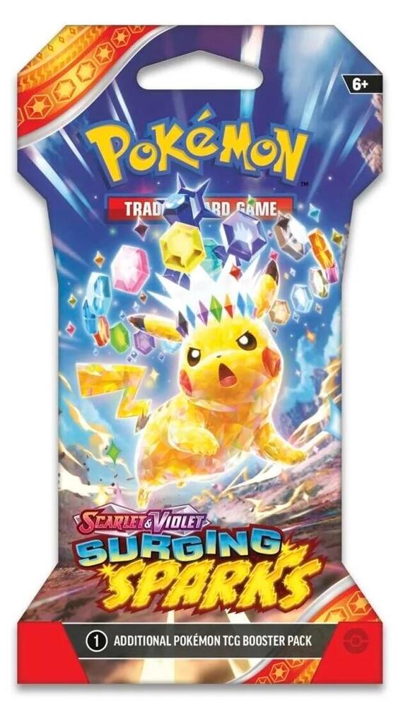 Pokémon Surging Sparks Sleeved Booster Pack (Random Art)