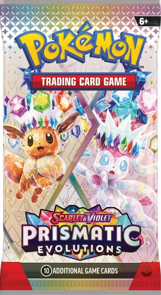 Pokémon TCG Prismatic Evolutions Booster Pack (Random Art)