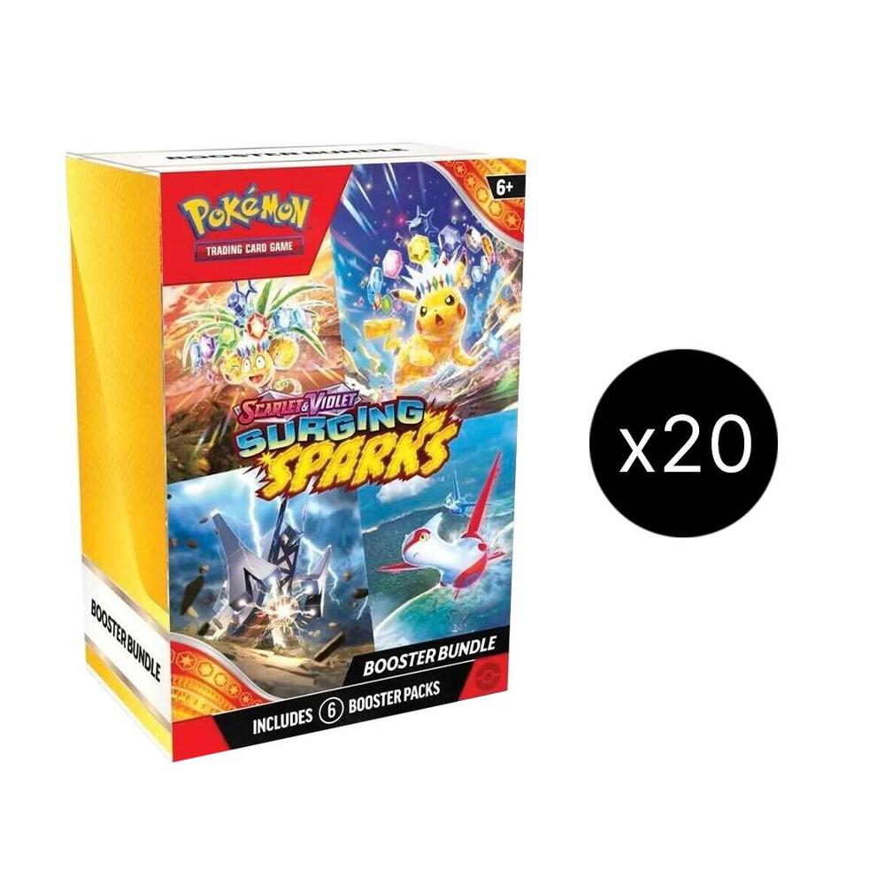 Pokemon TCG: Surging Sparks Booster Bundle (Sealed Case) - SV08: Surging Sparks (SSP)