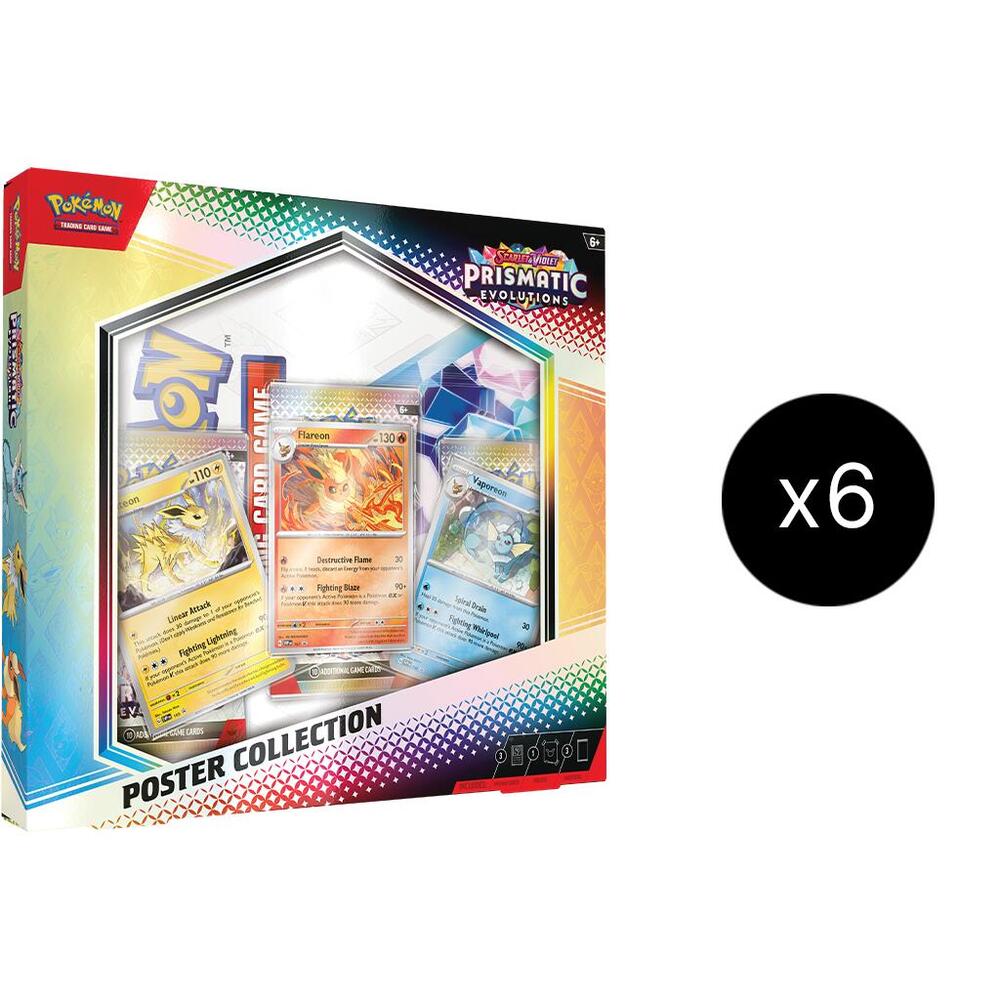Prismatic Evolutions Poster Collection Case - SV: Prismatic Evolutions (PRE) - Case Not Sealed