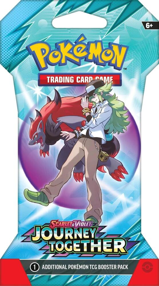 Pokémon TCG: Journey Together Sleeved Booster Pack - 10 Cards (Random Art)