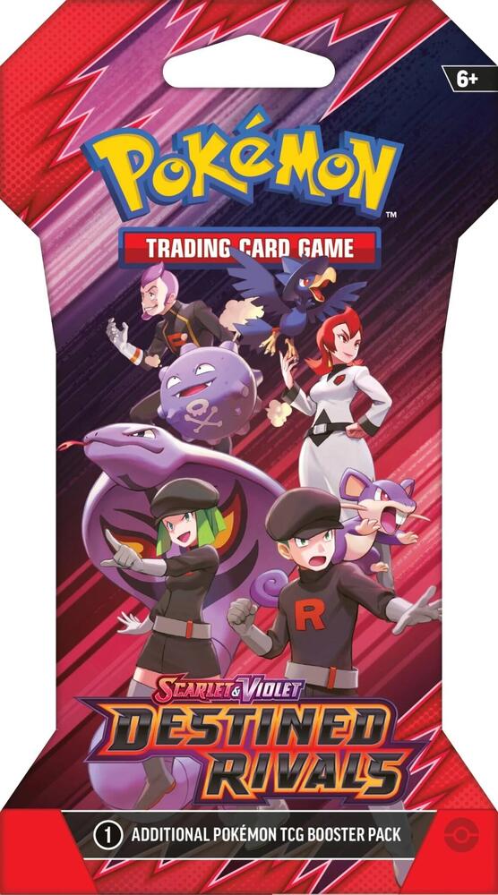 Pokémon TCG: Destined Rivals Sleeved Booster Pack (Random Art)