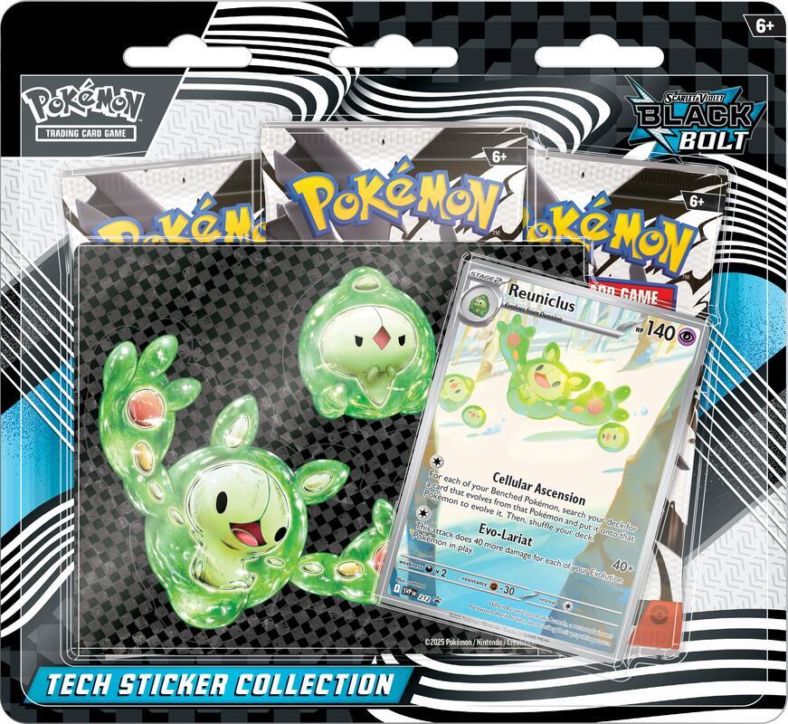 Pokémon TCG: Black Bolt Tech Sticker Collection