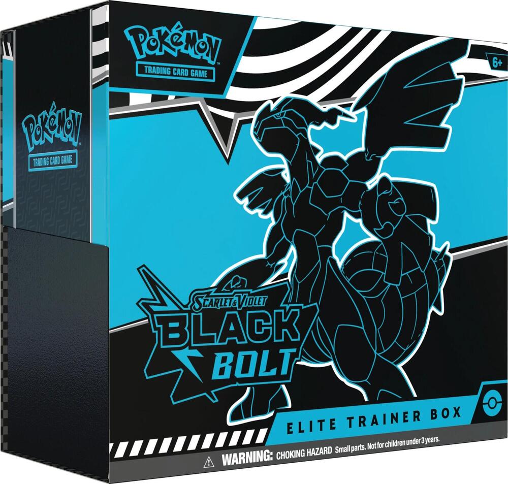 Pokemon TCG Black Bolt Elite Trainer Box - SV: Black Bolt (BLK)