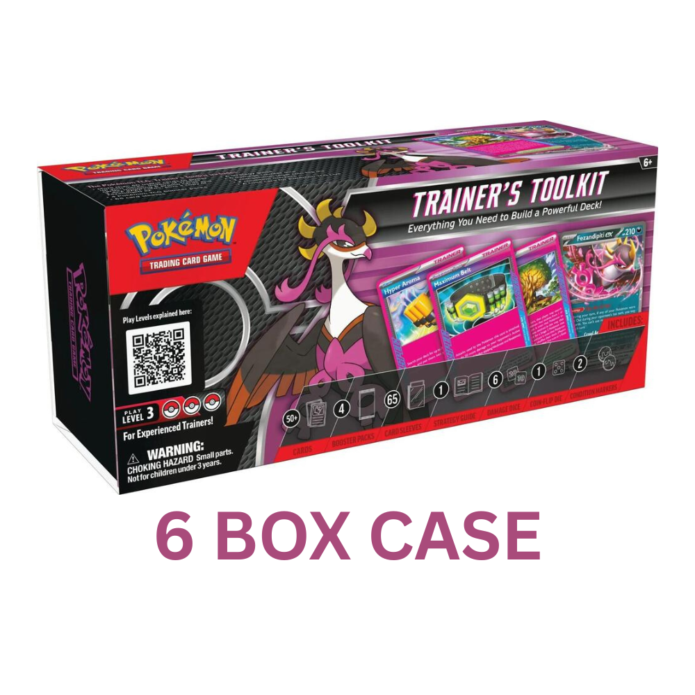 Pokémon TCG: Trainer's Toolkit 2025 (6 Box Sealed Case)