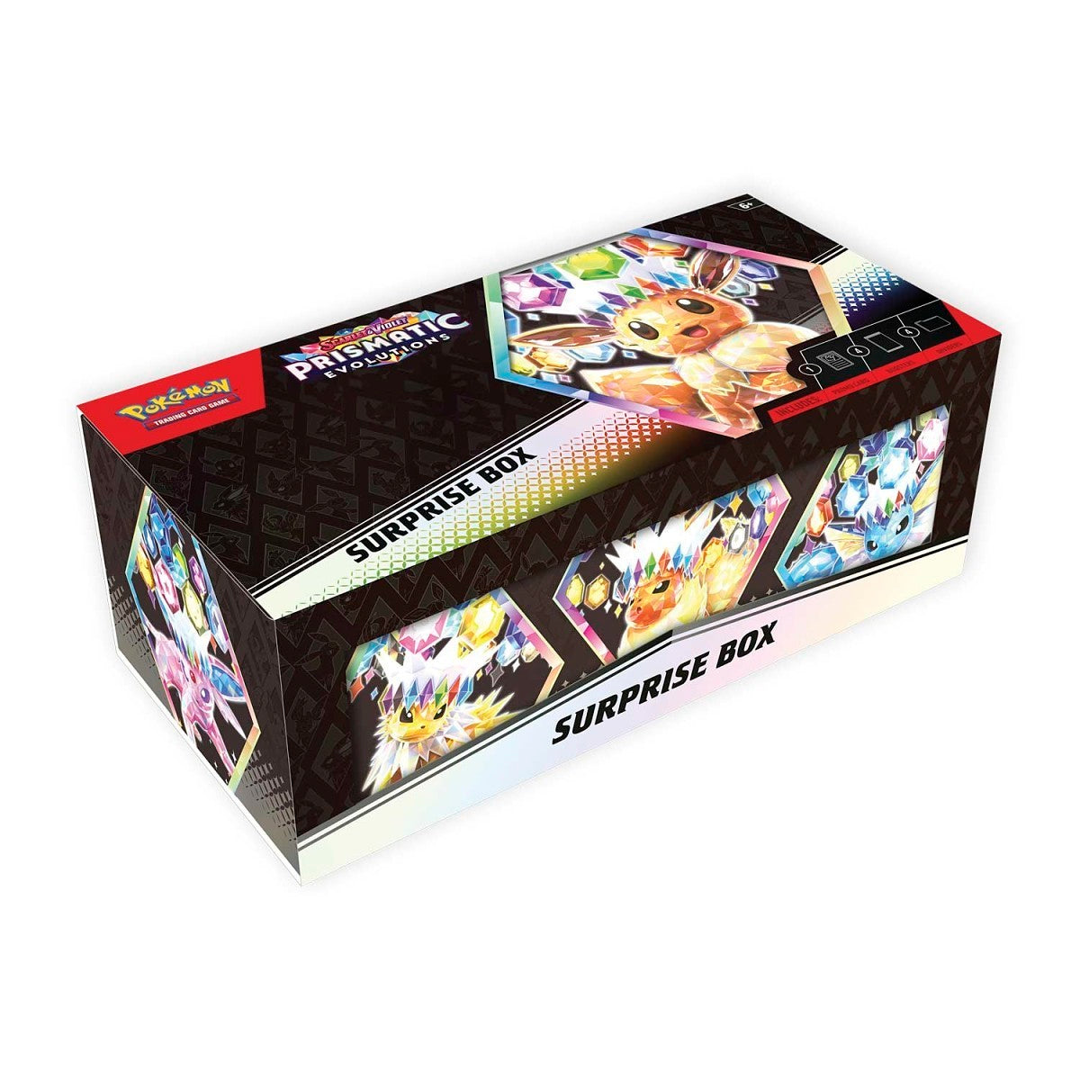 Pokémon Prismatic Evolutions Surprise Box (NEW, SEALED)